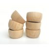 6 bols en bois naturel - Grapat