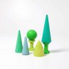 Blocs - Forêt 7 morceaux - Grimm's