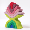Fleur à empiler en bois - Grimm's