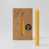 12 bougies 10% cire d'abeille - Ambre - Grimm's
