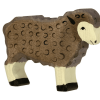 Mouton noir debout - Holztiger