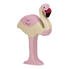 Flamant rose - Holztiger