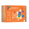 Connetix Tuiles Magnétiques - Ensemble de carrés Arc-en-ciel 42 morceaux