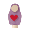 Figurine Matriochka (coeur) - Grimm's