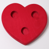 Coeur rouge (grand) - Grimm's