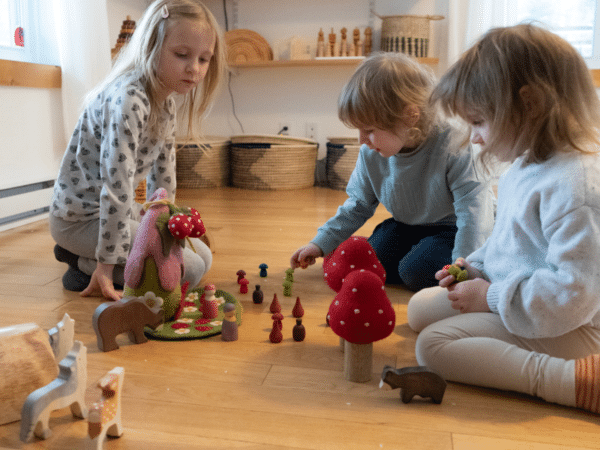 Parcours de 3 formations - Le jeu initié par l'enfant, Initiation au matériel polyvalent et Matériel polyvalent Avancé