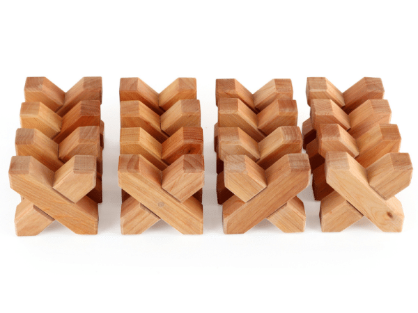 Blocs en X (16) - Bauspiel