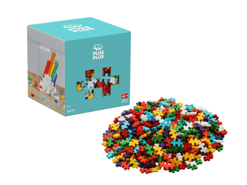 Ensemble de 600 morceaux arc-en-ciel - Plus Plus