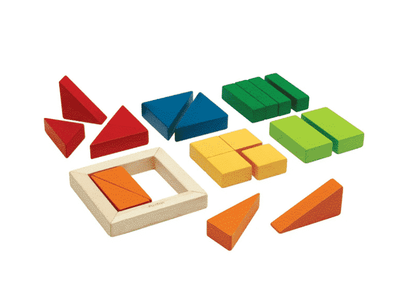 Blocs de fractions - Unité Plus - PlanToys