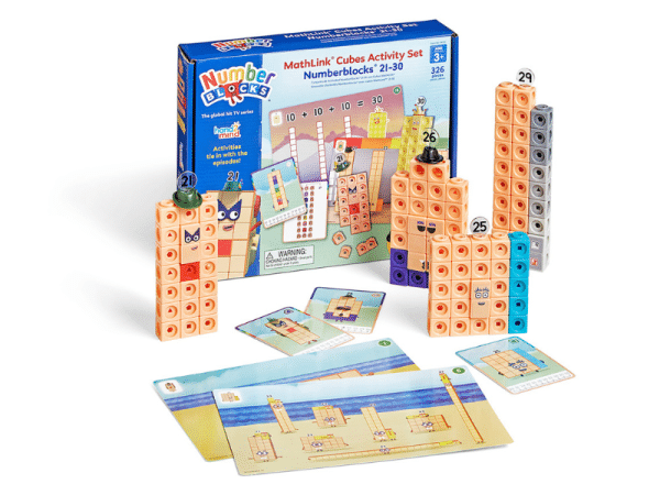 Numberblocks - Ensemble d'activités 21-30 avec Mathlink cubes