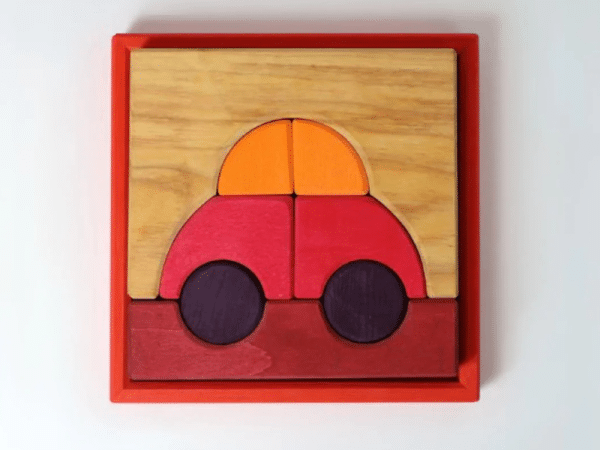 Ensemble de construction et Casse-tête créatif - Voiture - Grimm’s