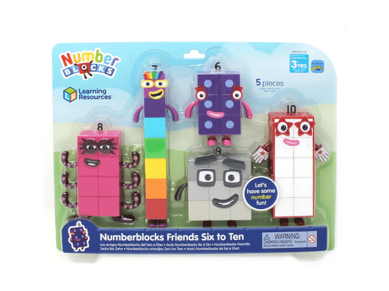 Numberblocks - Amis 6 à 10