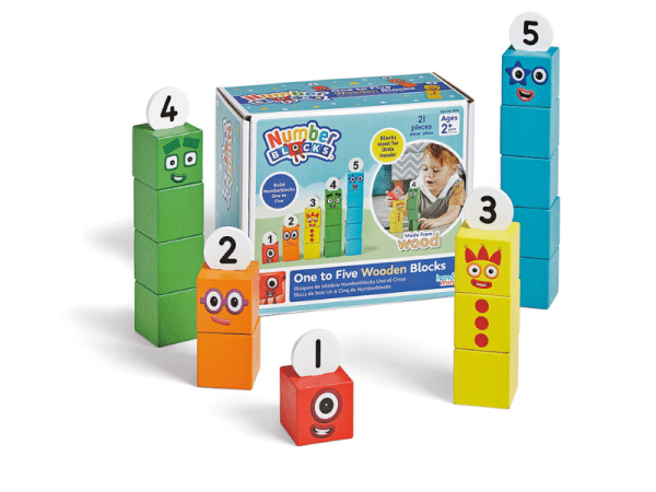 Numberblocks - Blocs en bois 1 à 5