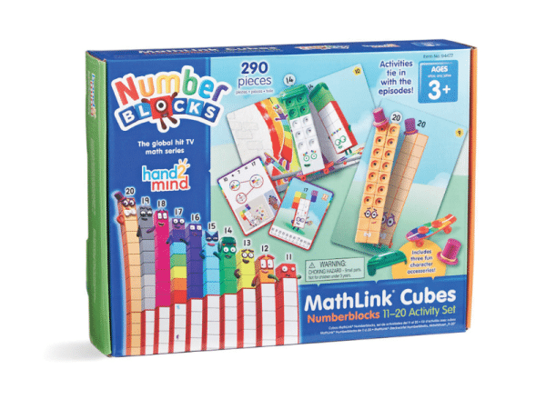 Numberblocks - Ensemble d'activités 11-20 avec Mathlink cubes