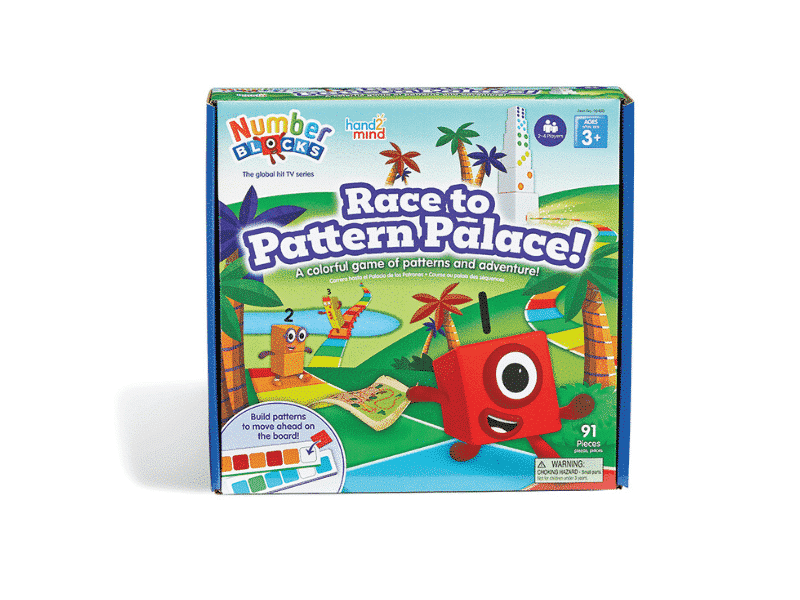 Numberblocks - Jeu de société Course au palace