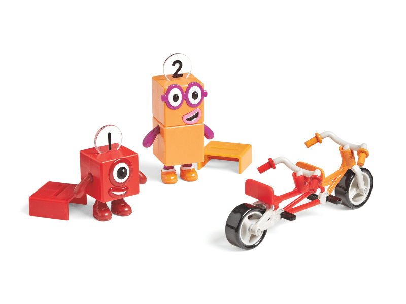 Numberblocks - Amis 1 et 2 avec bicyclette – Image 3