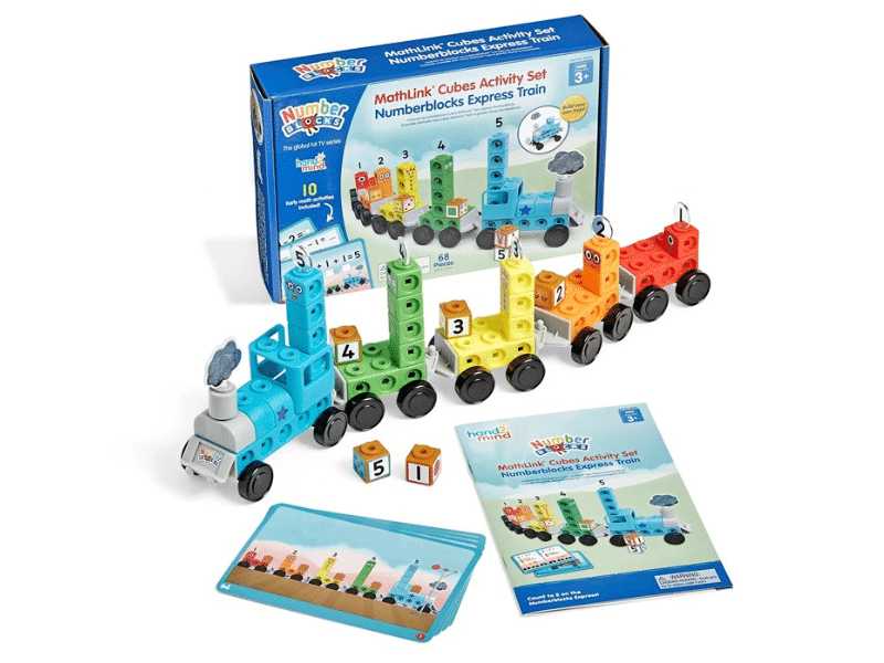 Numberblocks - Train express avec cubes Mathlink