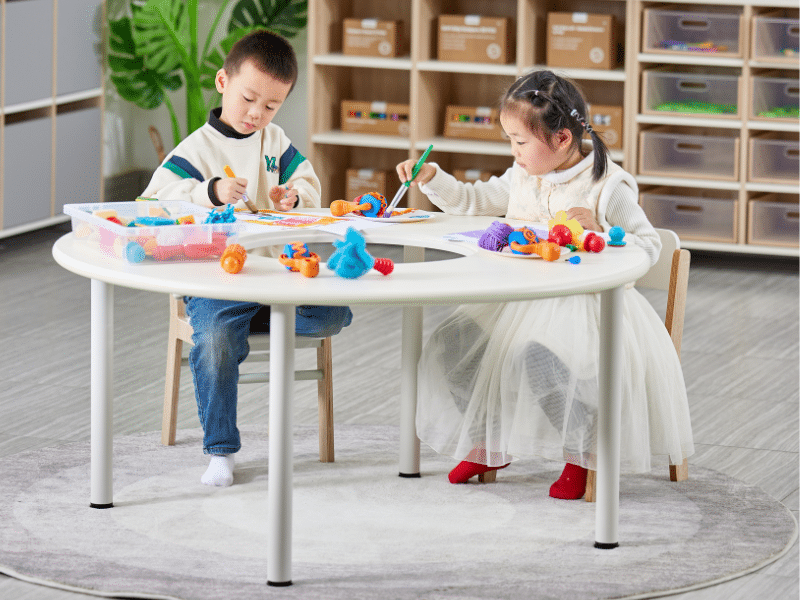 Pieds de table (4) - Bois naturel ou blanc - Longueurs au choix – Image 3