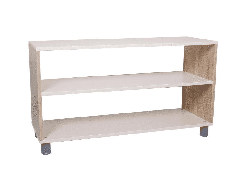 Meuble de rangement ouvert (large) - 2 étages