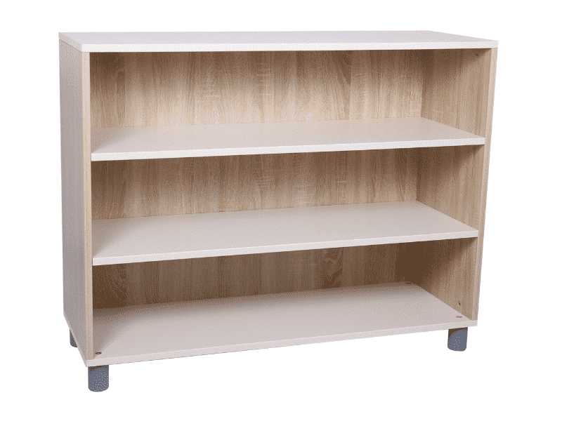 Meuble de rangement à dos fermé (large) - 3 étages
