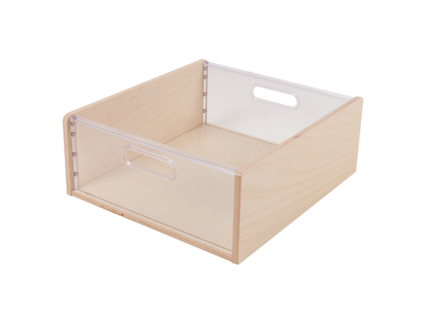 Tiroir en bois amovible