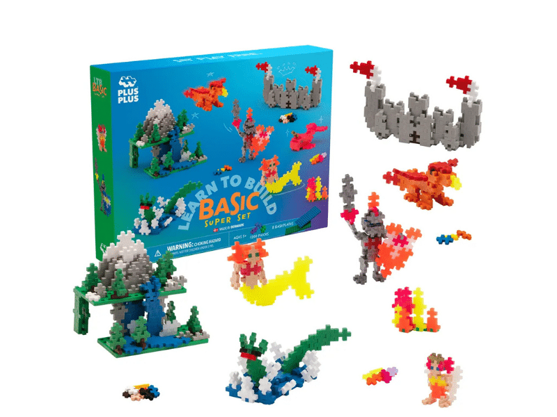 Apprendre à bâtir - 1200 morceaux (couleurs variées) - Plus Plus – Image 2