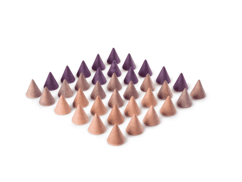 36 Pics violets – Mandala – Grapat