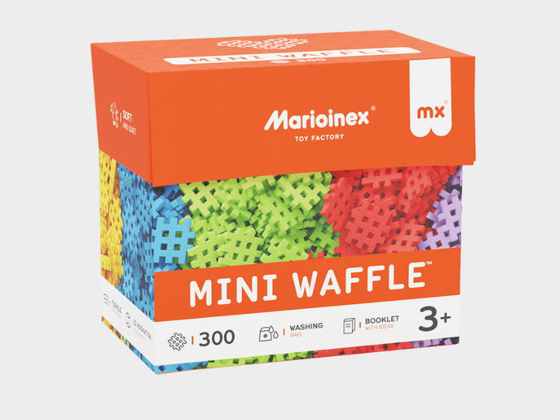 Mini Waffle - 300 morceaux - Marioinex