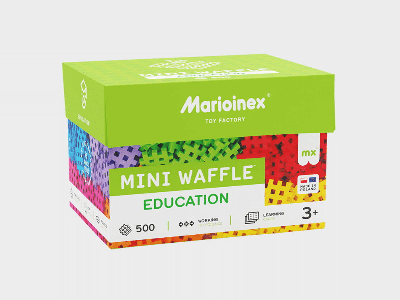 Mini Waffle - 500 morceaux - Marioinex
