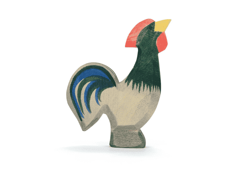 Coq foncé - Ostheimer