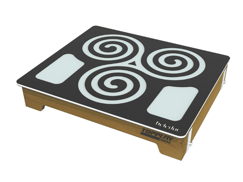 Plateau de jeu Escargots Mandala - Beleduc