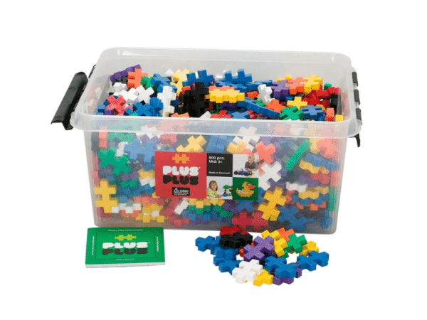 Ensemble Éducatif de 600 morceaux colorés (Gros) - Plus Plus