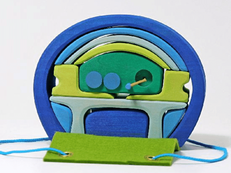 Maison mobile (bleu-vert) - Grimm's