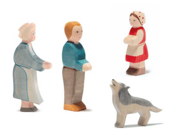 Coffret découverte - Personnages du Petit chaperon rouge