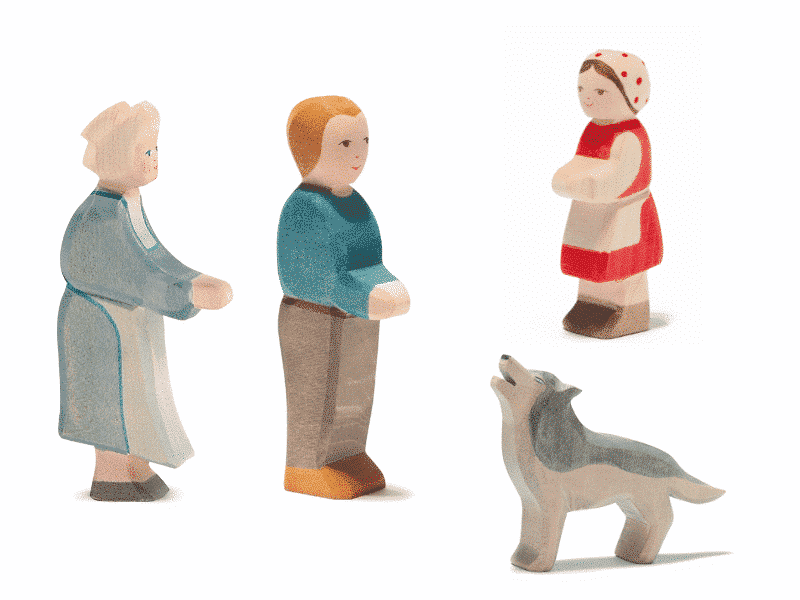 Coffret découverte - Personnages du Petit chaperon rouge