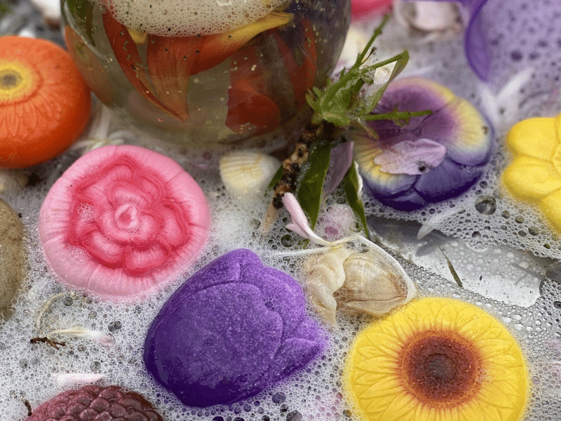 Fleurs - Collection Sensory Play Stones - Yellow Door – Image 11