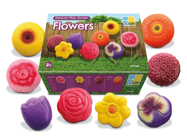 Fleurs - Collection Sensory Play Stones - Yellow Door