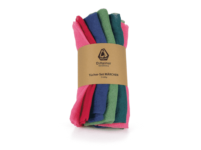 Ensemble de 5 foulards de jeu - Contes de fées - Ostheimer