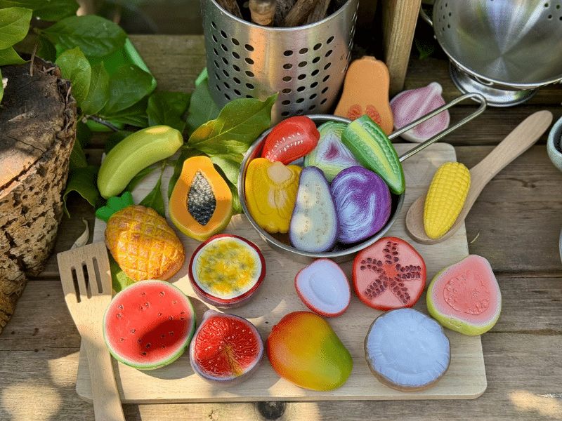 Fruits et légumes du monde - Collection Sensory Play Stones - Yellow Door – Image 9