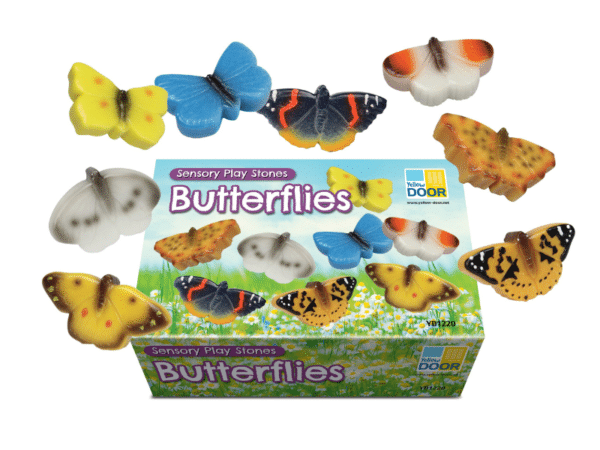 Papillons - Collection Sensory Play Stones - Yellow Door