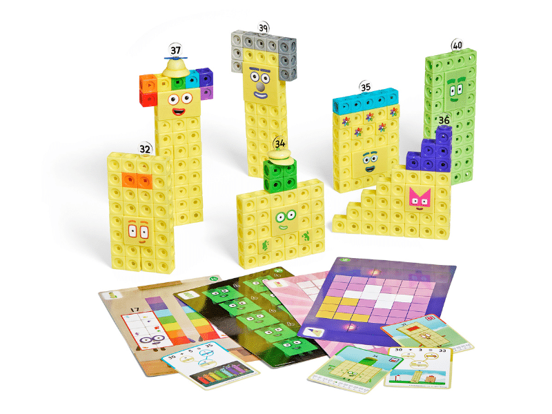 Numberblocks - Ensemble d'activités 31-40 avec Mathlink cubes – Image 2