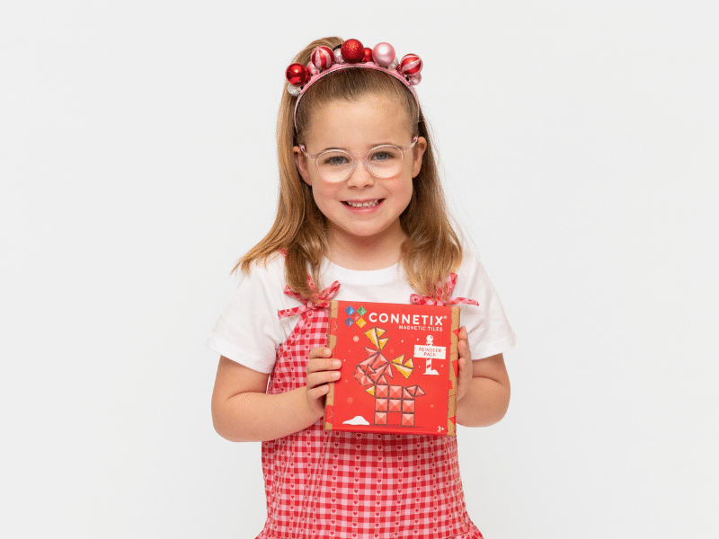 Connetix Tuiles Magnétiques - Ensemble Renne de Noël Édition limitée Noel 25 Mrx – Image 7
