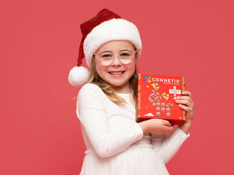 Connetix Tuiles Magnétiques - Ensemble Renne de Noël Édition limitée Noel 25 Mrx – Image 6