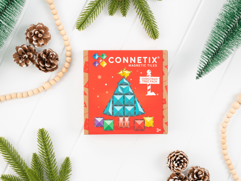 Connetix Tuiles Magnétiques - Ensemble Sapin de Noël Édition limitée Noel 16 Mrx – Image 7