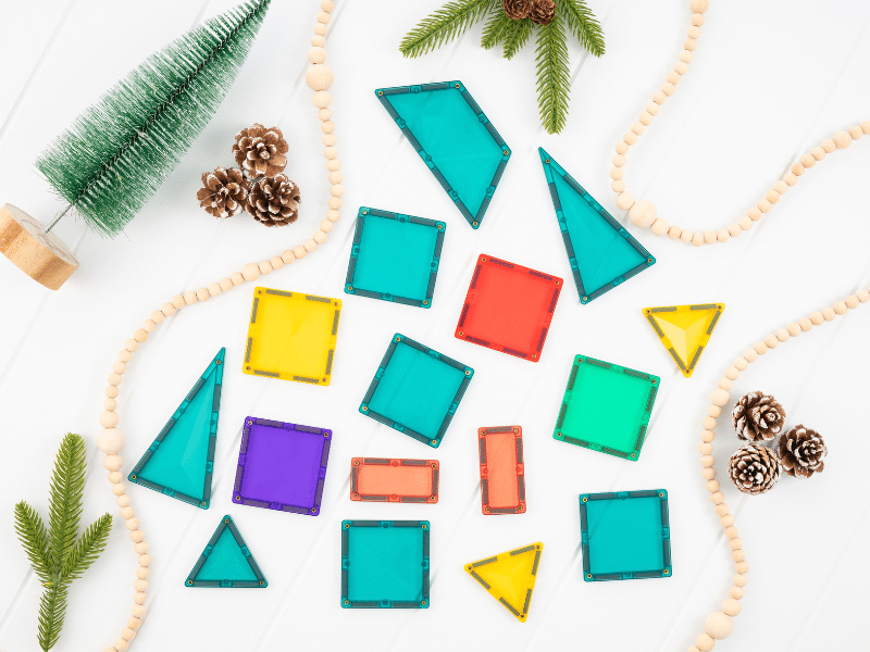 Connetix Tuiles Magnétiques - Ensemble Sapin de Noël Édition limitée Noel 16 Mrx – Image 3