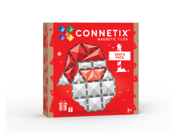 Connetix Tuiles Magnétiques - Ensemble Père Noël Édition limitée Noel 17 Mrx