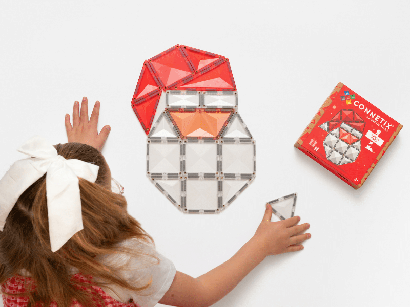Connetix Tuiles Magnétiques - Ensemble Père Noël Édition limitée Noel 17 Mrx – Image 2