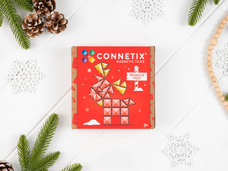 Connetix Tuiles Magnétiques - Ensemble Renne de Noël Édition limitée Noel 25 Mrx – Image 4