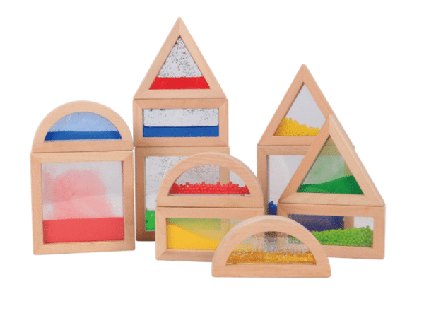 Blocs de construction sensoriels - 12 morceaux - Beleduc