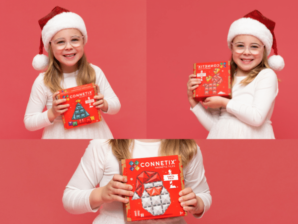 Coffret de Noël - Connetix Tuiles Magnétiques (3 ensembles)